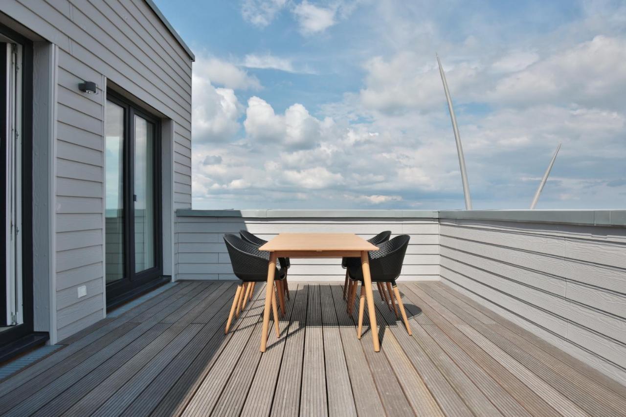 Strandperle Ostsee Penthouse Suite 2 Ниндорф Экстерьер фото